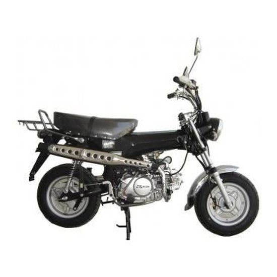 Moto Dax 50 cm3 SKYTEAM Noir Moto Dax SKYTEAM 50cc