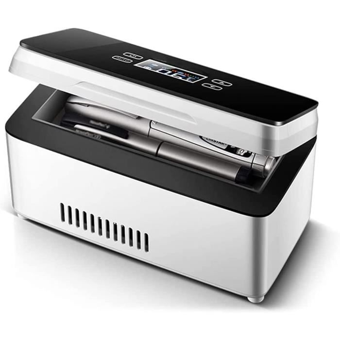 Mini Frigo Portable Insuline USB - Boîtier Réfrigérant 0-18°C | Batterie 10600mAh Pour Médicaments