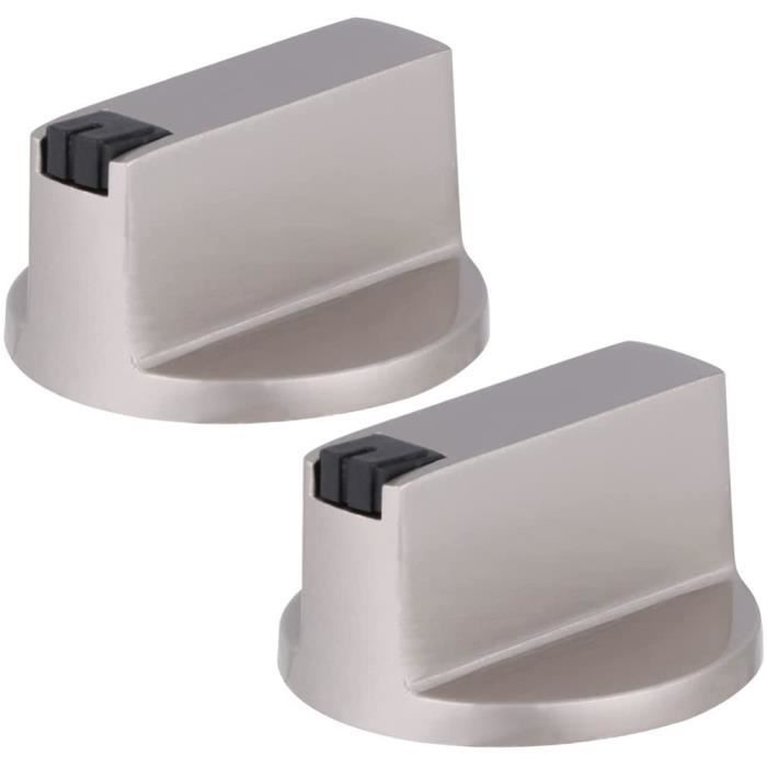 Boutons De Cuisinière Gaz - Lot De 4 - Noir Ø6mm - Pour Plaques Et Fours