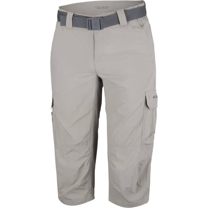 COLUMBIA Pantacourt Silver Ridge II Capri - Homme - Beige taupe