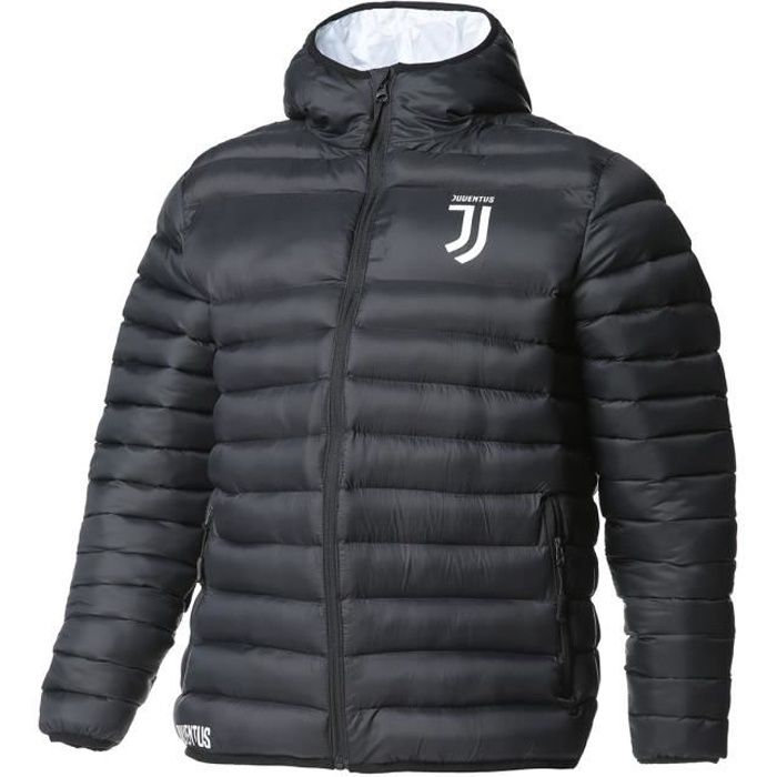 Doudoune a capuche Juventus 20 Homme Noir Cdiscount Sport