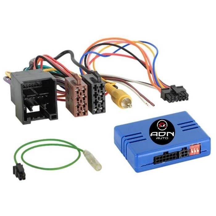 Interface Commande au volant FO46Kenwood compatible avec Ford Transit Custom Connect 2018