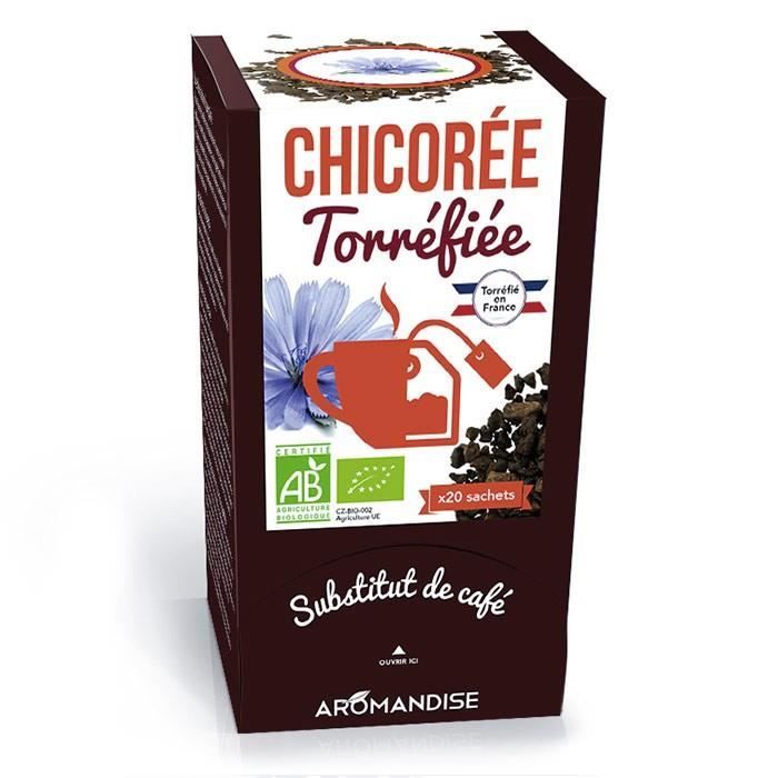 Aromandise - Racines de chicorée torréfiées - 20 sachets