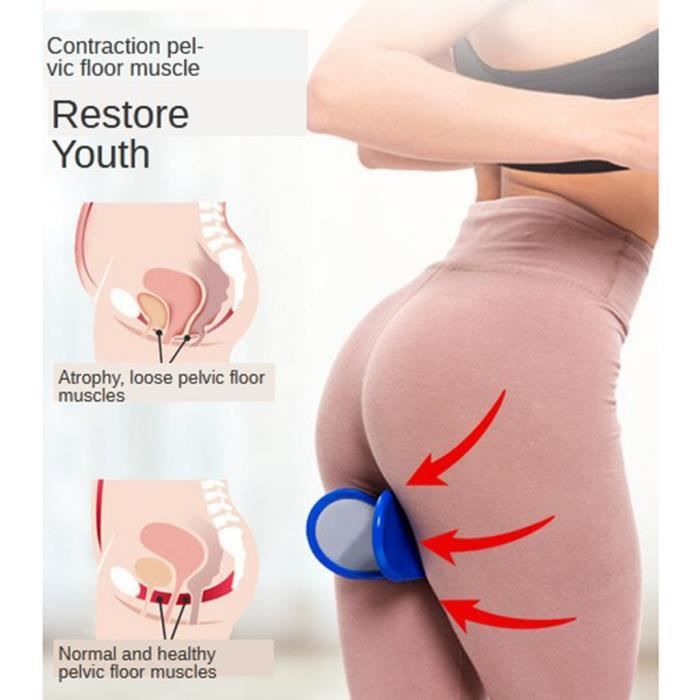Entraîneur De Hanche Muscle Du Plancher Pelvien Exerciseur Intérieur De La Cuisse Butt Training Blue
