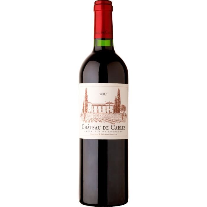 Château de Carles - 2007 - Fronsac - Bordeaux - Vin rouge - Bouteille (75cl)