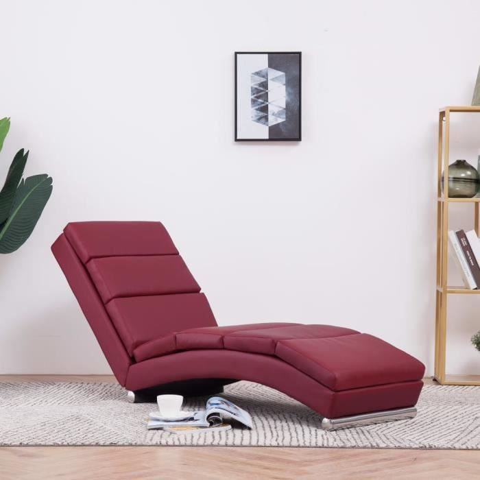 🐮6654Nouveau- Fauteuil de Relaxation Fauteuil de massage Relax Massant - Chaise longue de massage - Chaise longue rembourré ChHome