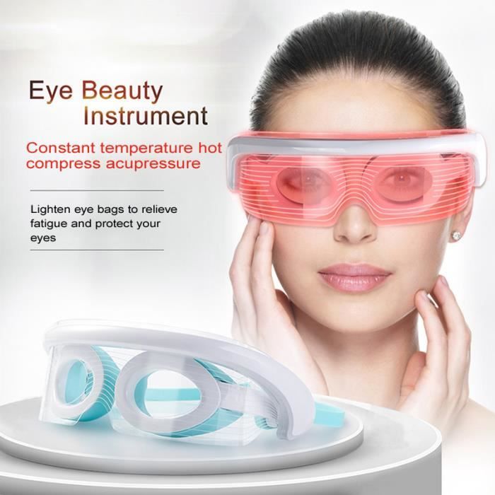 LED beauté instrument de massage des yeux spectromètre compresse chaude instrument de physiothérapie pour les yeux