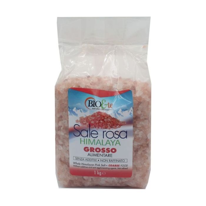 BIO&TE - Grand sel rose de l'Himalaya 1 kg