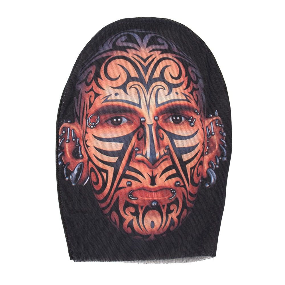 Cagoule collants tatouages adulte