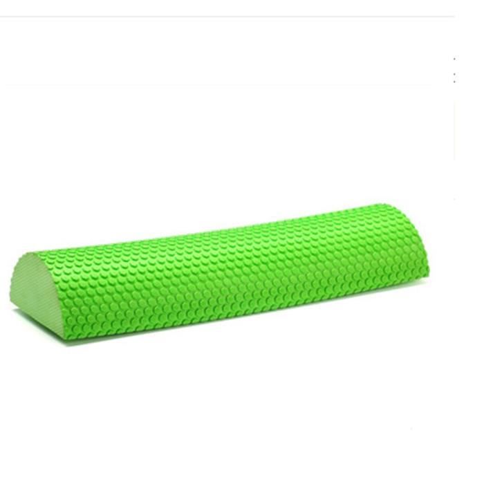 Rouleau demi rond de mousse d'eva de 30cm-45cm pour des blocs de Yoga de coussin d'équilibre d'équipement de Deep Bleu