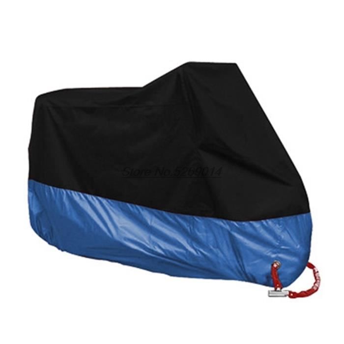 Housse siège auto,Housse de moto pour accessoires Gs 1200,vêtements Yamaha Fjr1300 Honda Transalp 600,Kawasaki - Type Bleu - XL