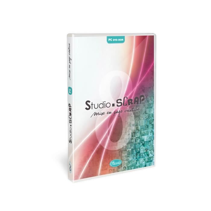 Studio-Scrap 8 Classic, Logiciel de mise en page créative