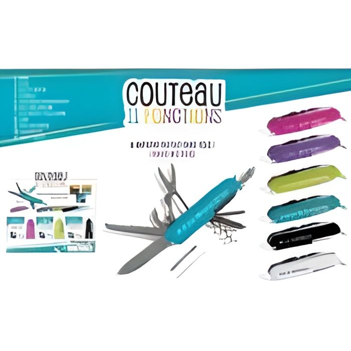 Couteau multifonctions Kit du Baroudeur