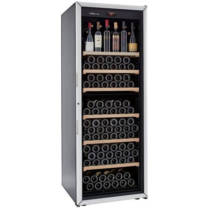 Cave à vin de vieillissement - Fabrication française - Grande capacité 213 bouteilles