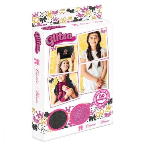 GLITZA ART Tatouage Cutie Bow - 50 Designs