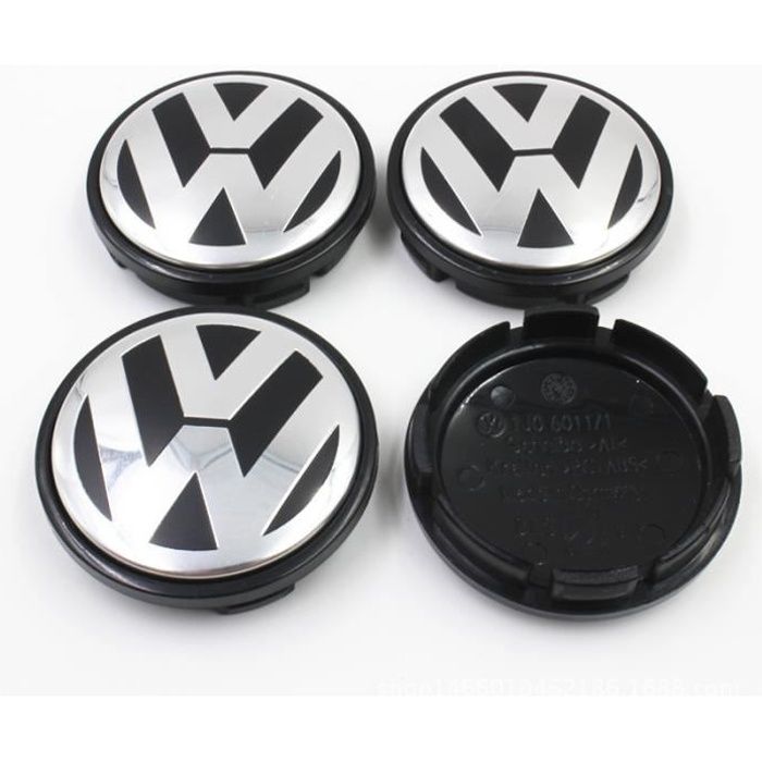 Centre Roue 4×56mm Cache Moyeux Pour Volkswagen Golf Badge Logo