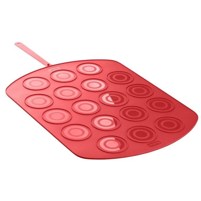 PROFLEX J4093113 Plaque à macarons framboise
