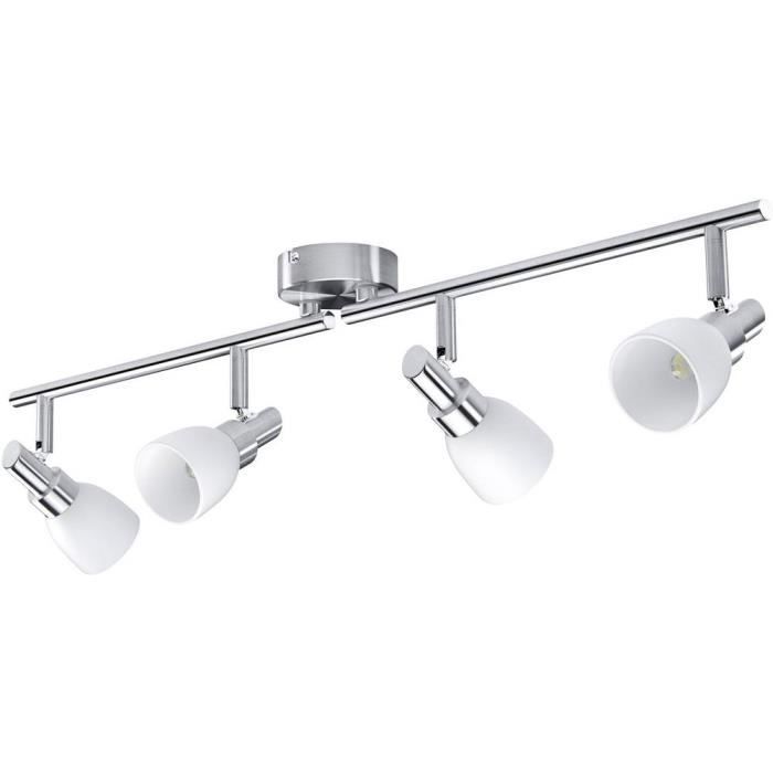 SPOTS - LIGNE DE SPOTS - Plafonnier LED 8 W 4x G9 LEDVANCE LED Spot (EU) L 4058075268104 gris 1 pc(s)