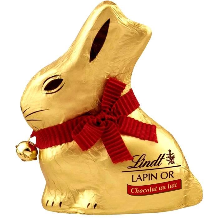 LINDT Lapin Or Chocolat au lait 100g