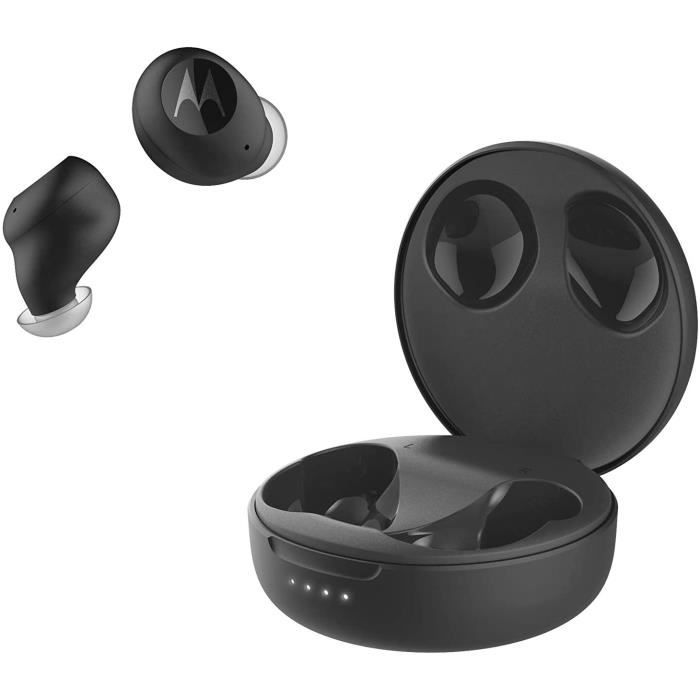 Motorola Lifestyle VerveBuds 250 - Écouteurs Bluetooth True Wireless – Chargeur sans Fil – 18 Heures - IPX5 – Touch Control