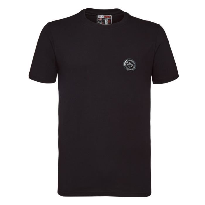 PLEIN SPORT Tshirt - Black - For Men - édition -Thunder- - Référence : MTK2591SJY001N02