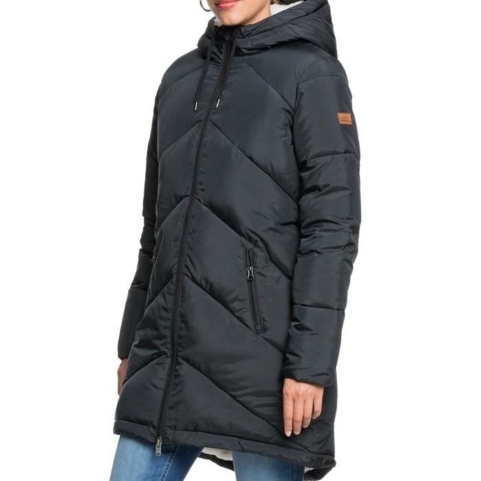 Doudoune Noir Femme Roxy Storm Warning