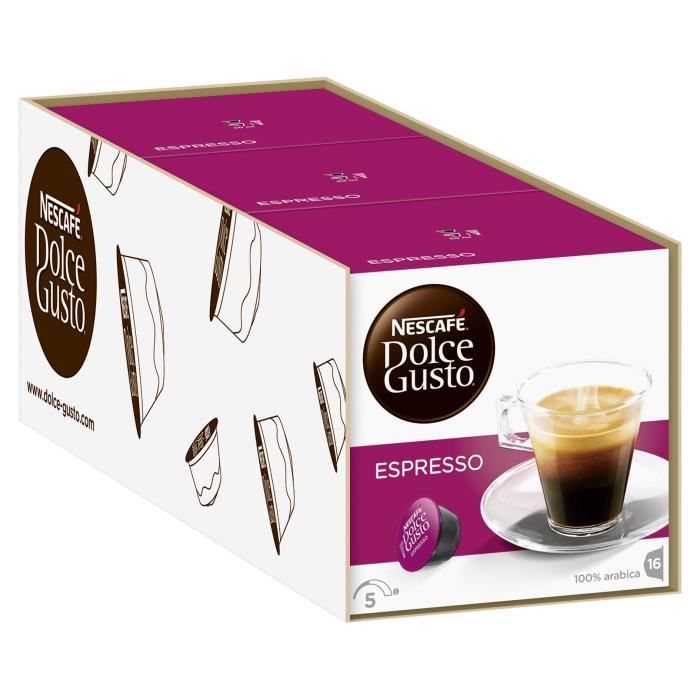 Nescafé Dolce Gusto Espresso 3 x 16 Capsules