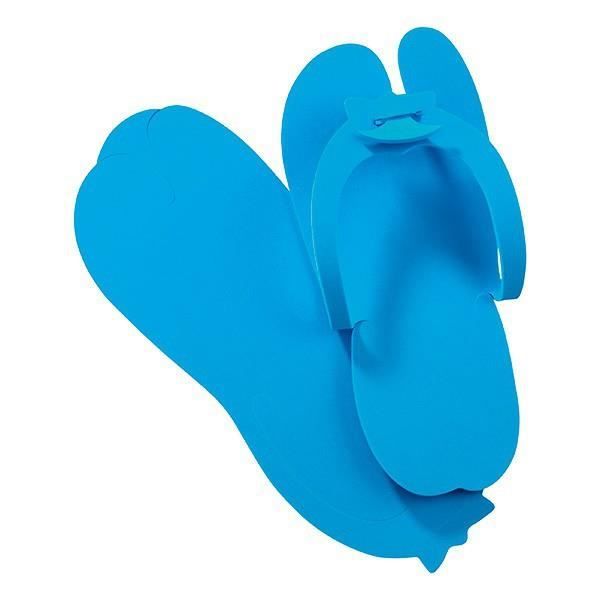 Pantoufles jetables Bleues