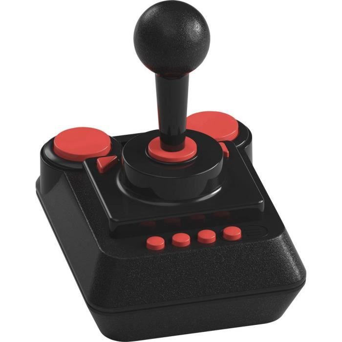 Joystick Retro Games The C64 Joystick 1036612 noir, rouge 1 pc(s)