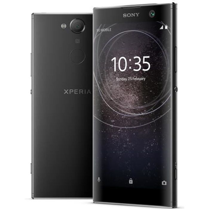 Sony Xperia XA2, 13,2 cm (5.2-), 32 Go, 23 MP, Android, O, Noir