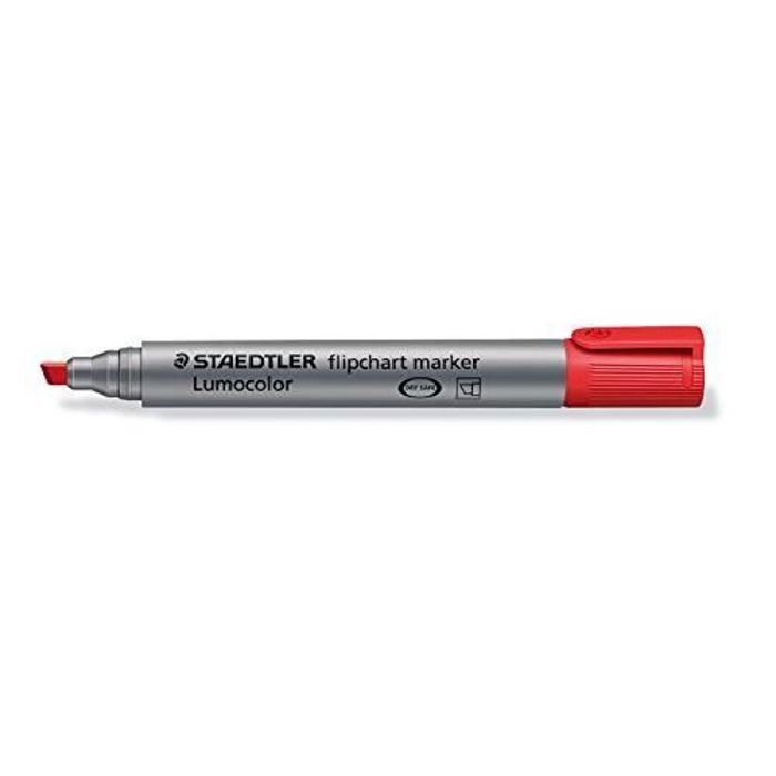 Lumocolor® 356 B - Marqueur tableau papier pointe biseau 2 à 5 mm orange