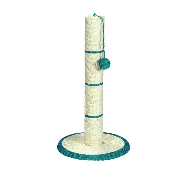 TRIXIE Poteau sisal sur pied Hauteur 62 cm pour chat