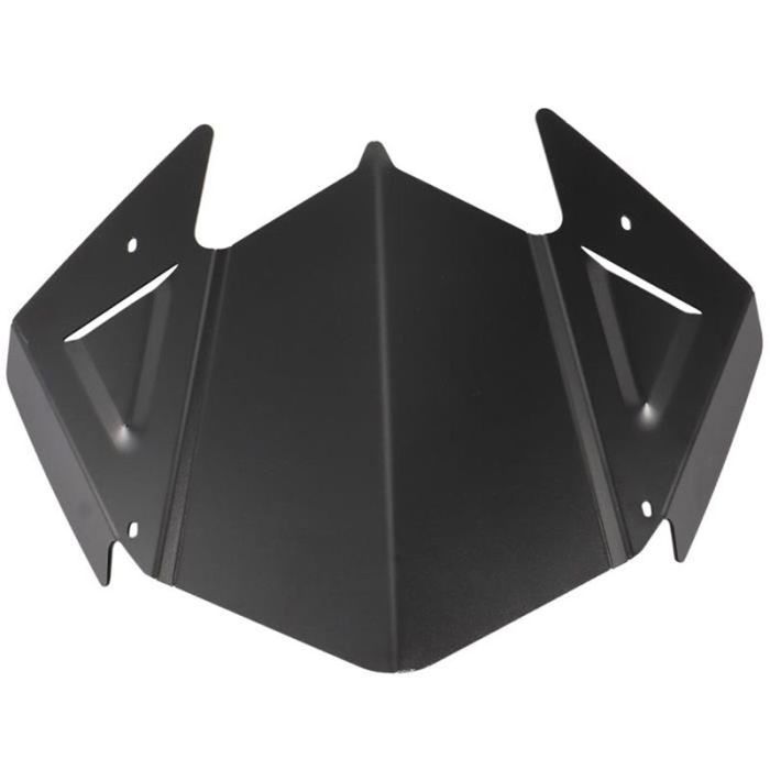 Déflecteur Pare-Brise Moto Double Bulle Pour Yamaha YZF R6 600 Et R7 700 2017-2022 - Écran Carénage Noir