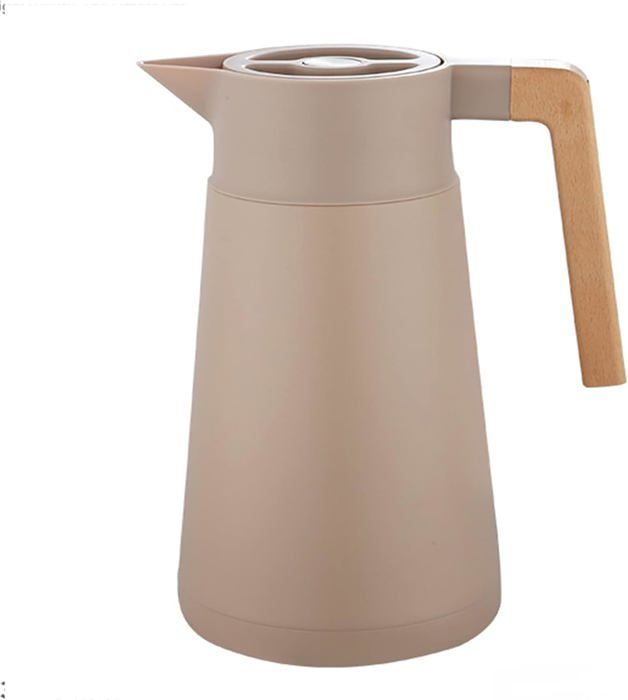 Thermos Isotherme - Acier Inoxydable Double-Wall Vacuum Isolé - Pour Eau Chaud au Bureau, Hôtel et Restaurant, avec Poignée et Bec
