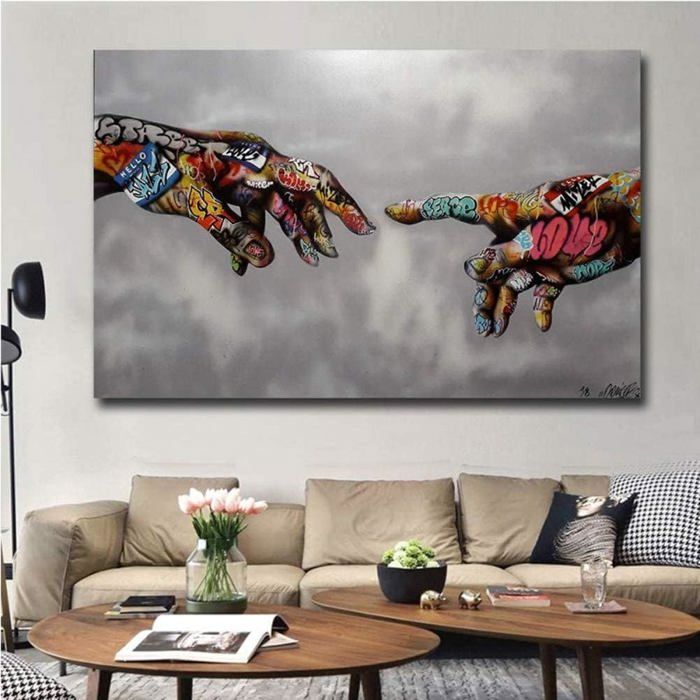 Tableau Toile Déco Murale - Impression Haute Qualité - 50 X 75 Cm - Sans Cadre