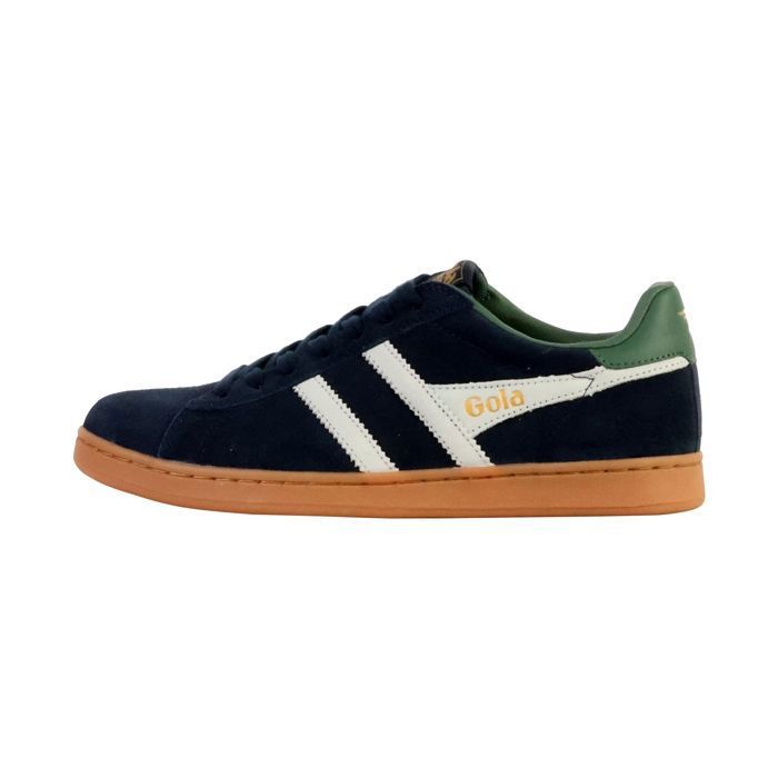 Gola Baskets - GOLA - Equipe II Suede - Cuir - Bleu - Lacets