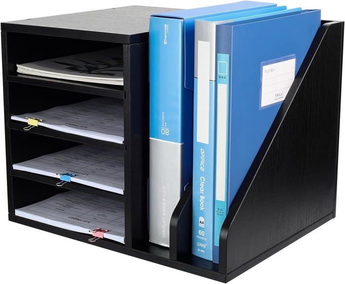 Range-documents Mural 3 Compartiments Organisateur Bureau A4 Corbeille à Courrier EasyPAG 6 Compartiments - - Range Documents, Magazines - Noir Organisateur A4 Rangement Papier Bureau Maison Range-documents Mural 3 Compartiments Organisateur Bureau A4 Corbeille à Courrier EasyPAG 6 Compartiments - - Range Documents, Magazines - Noir Organisateur A4 Rangement Papier Bureau Maison