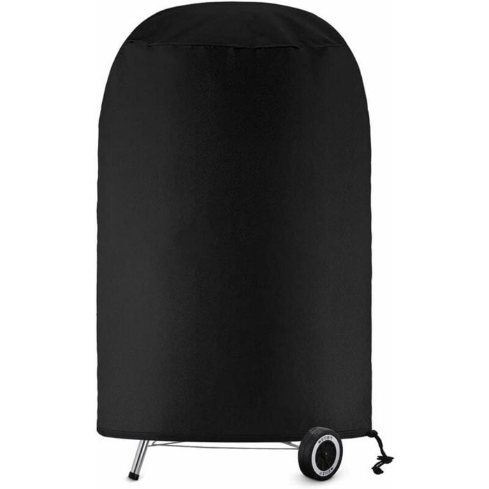 Housse de Protection Barbecue Bâche Barbecue Ronde Housse Bâche de Protection BBQ Couverture Étanche Anti UV 70 x 70cm - vue 2