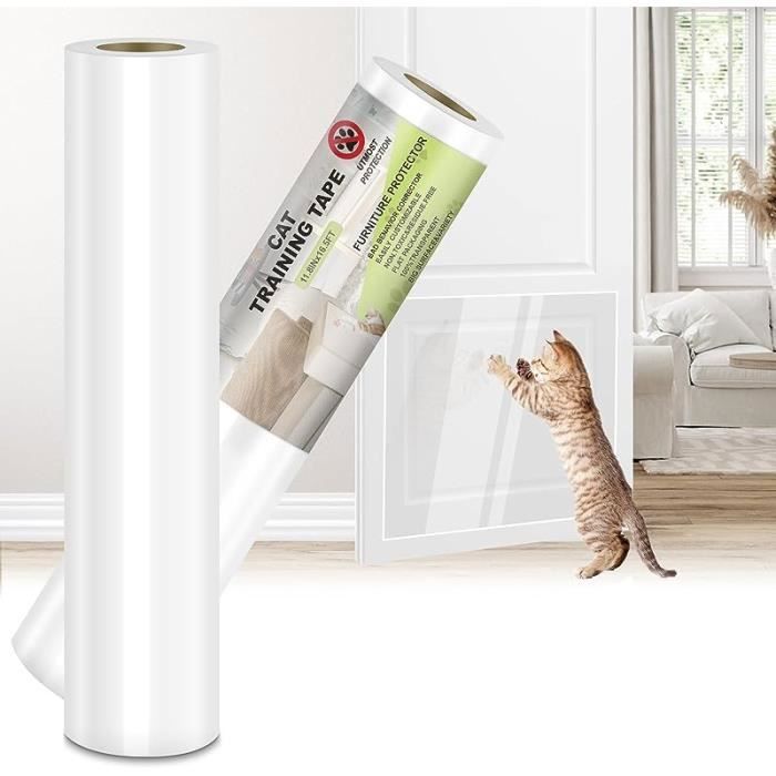 Meilleurs prix pour Protection Canapé Chat Anti Griffe 30cm x 5m Protecteurs Anti-Griffes pour Meubles Porte Mur Canapé Comptoirs M PROTECTION DRESSEUR