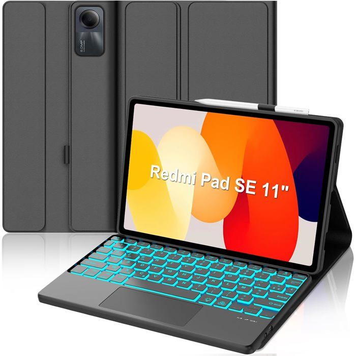 EasyAcc Coque Compatible avec Xiaomi Redmi Pad SE 11 Pouces 2023 Tablette, Étui de Protection EasyAcc Coque Compatible avec Xiaomi Redmi Pad SE 11 Pouces 2023 Tablette, Étui de Protection