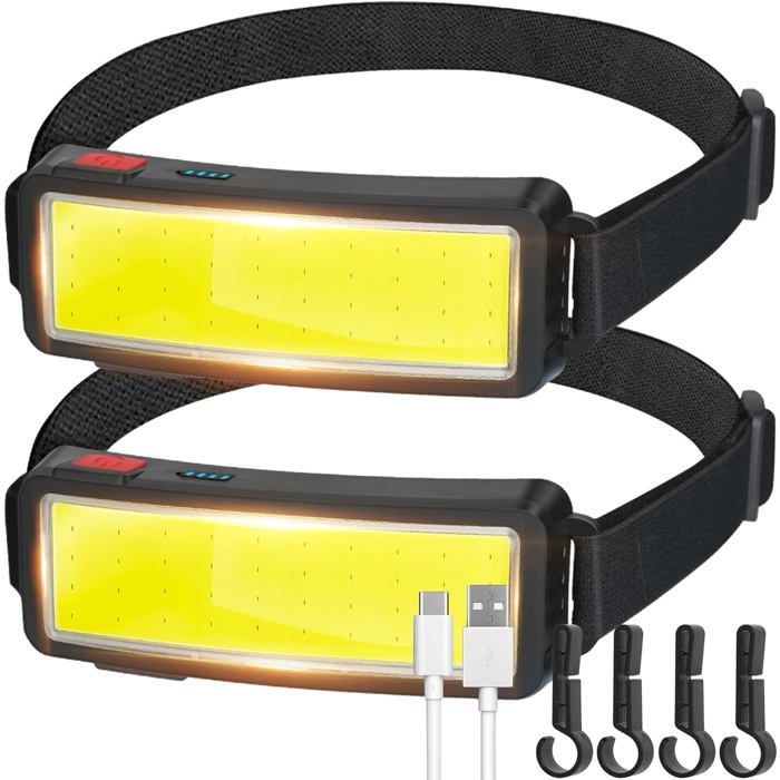 Lsnisni Lampe Frontale, 18000 Lumens Torche Frontale Ultra Puissante, USB Rechargeable Lère Lsnisni Lampe Frontale, 18000 Lumens Torche Frontale Ultra Puissante, USB Rechargeable Lère