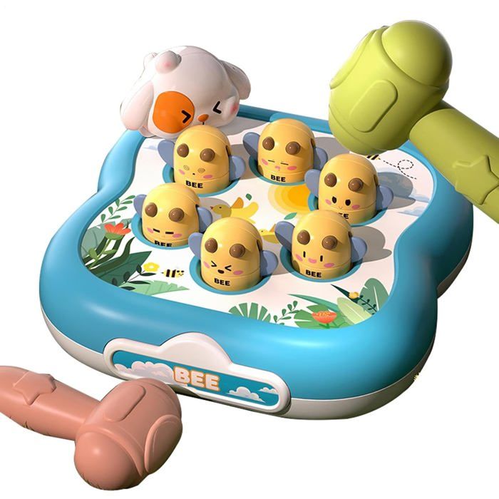 Generisch Jeu De Taupe Martelée Sur Banc – Tortue Interactive – Jouet éducatif Préscolaire, Cadeau Bébé Fille