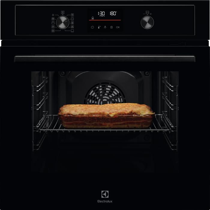 Four Encastrable Pyrolyse Série 300 ELECTROLUX EOH4P46BK Classe A+ Noir - Electrolux