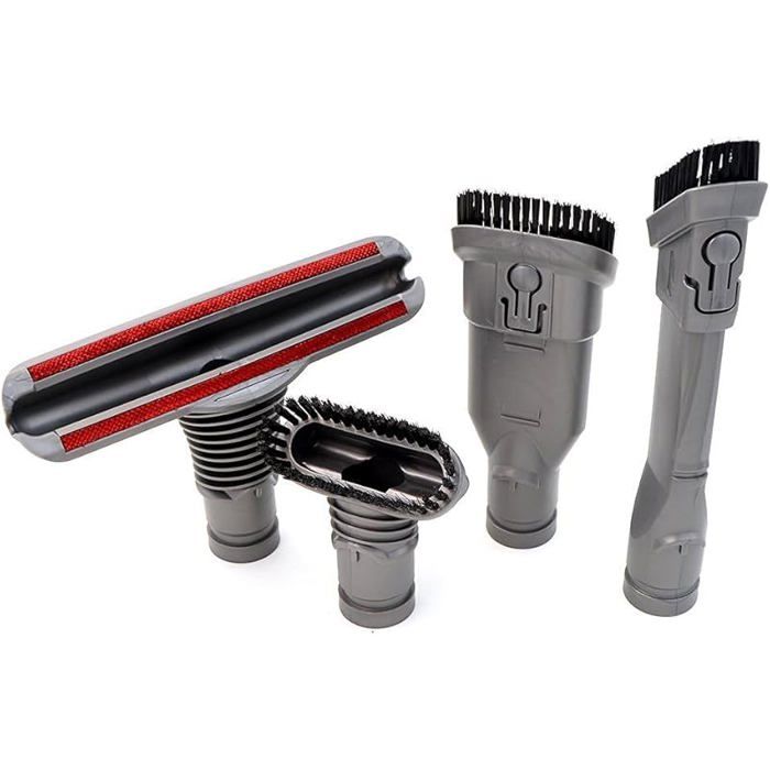 Brosse Accessoires Kit Maison Nettoyage Outil Set 4 in 1 pour Dyson DC08 DC24 DC25 DC35 DC37 Animal Handheld Aspirateur (4 en 1)