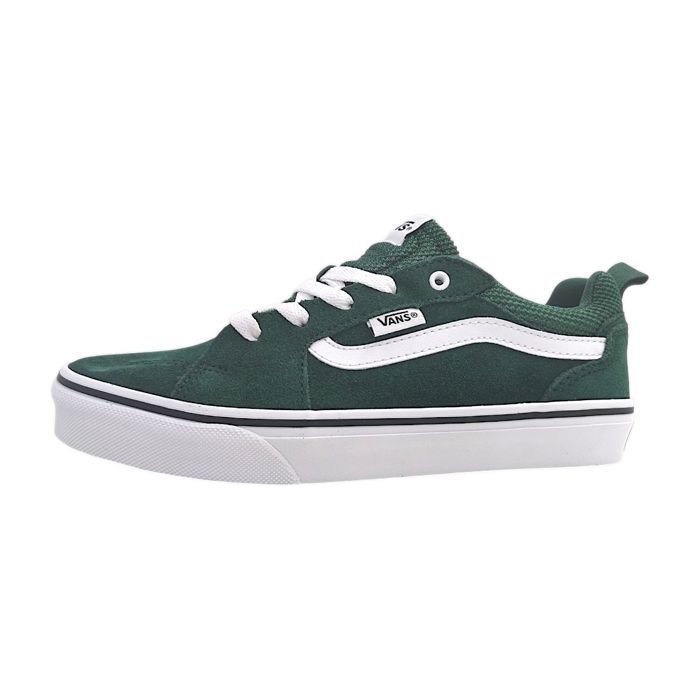 Garçons Vans chaussure à lacets sportive Filmore Textile Lacets Plat - Vert émeraude