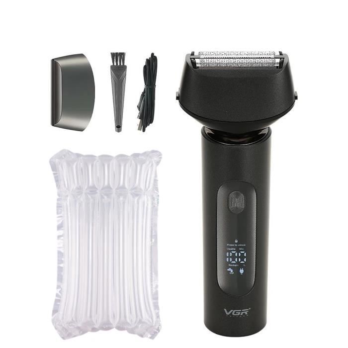 Tondeuse Cheveux Professionnelle Homme VGR V-181 - Sans Fil Avec Câble USB - Couleur Or