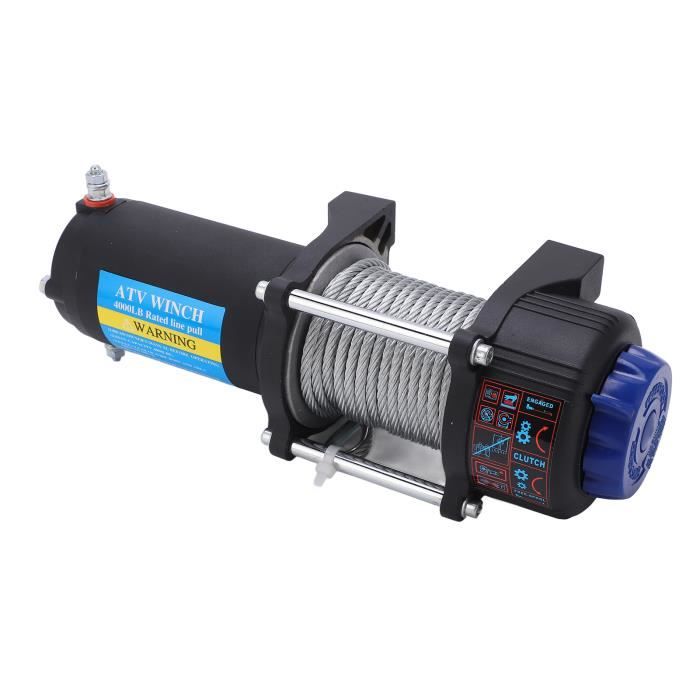Câble Treuil Acier Inoxydable 4mm X 12m - Résistance 2000lbs - Pour Bricolage, Marine, Jardin - Sécurisé