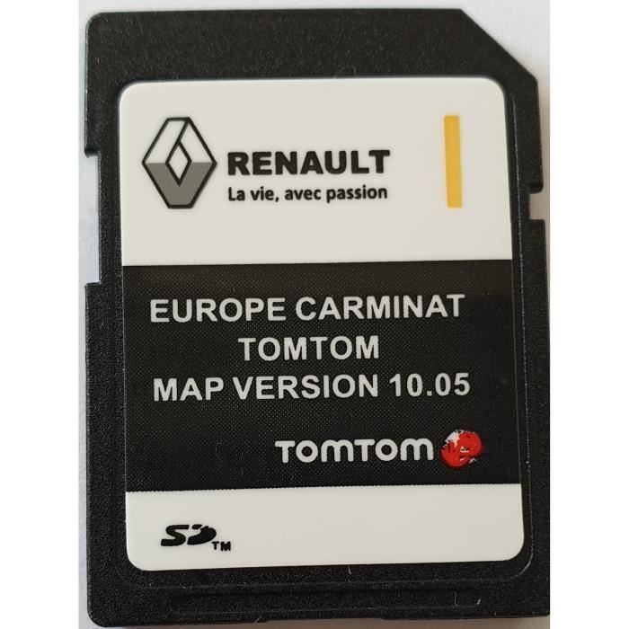 Carte SD GPS Europe 2018 - 10.05 - Renault TomTom Carminat - Cdiscount Auto