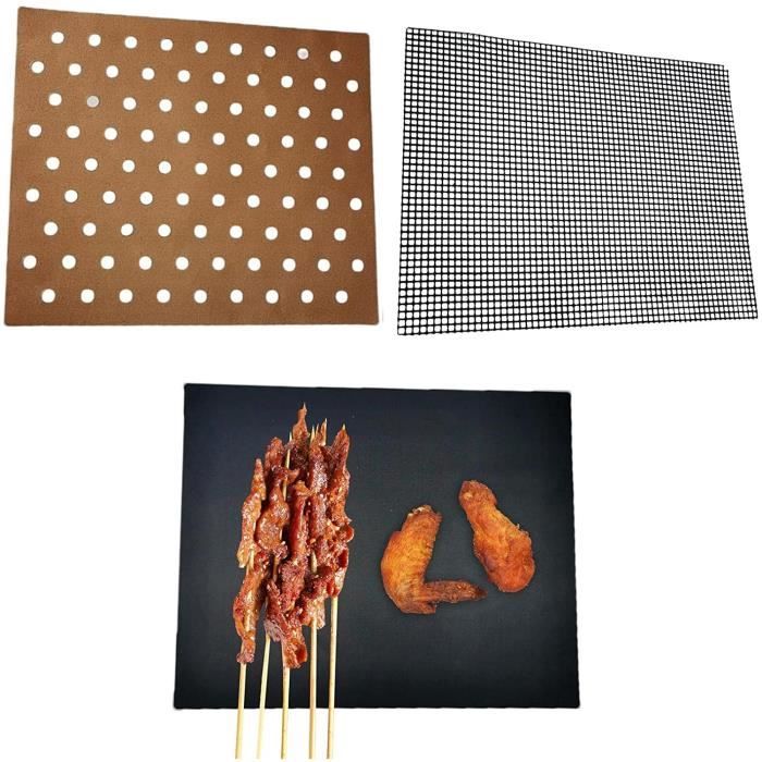 Tapis De Cuisson Antiadhésif Pour Barbecue Et Four – Réutilisable – Facile à Nettoyer