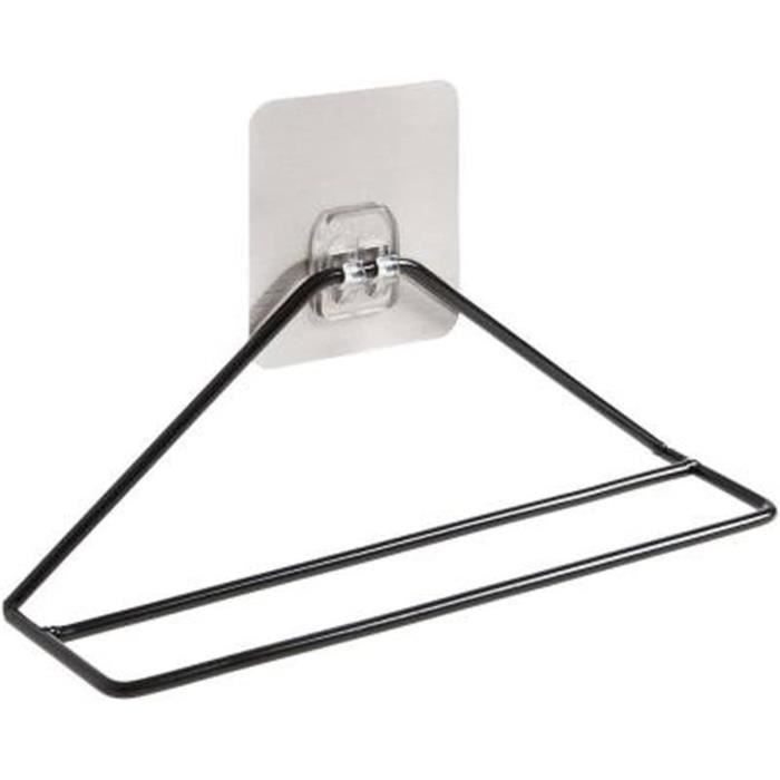 Séchoir à Bottes Mural Décoratif - Support Métal Noir - Dimensions 41,5x26x5 Cm - Neuf